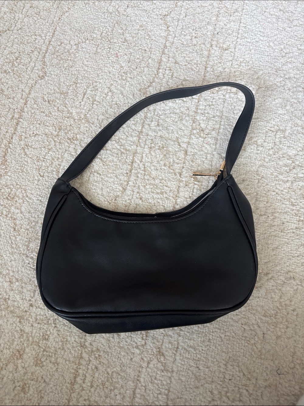 Black shoulder purse